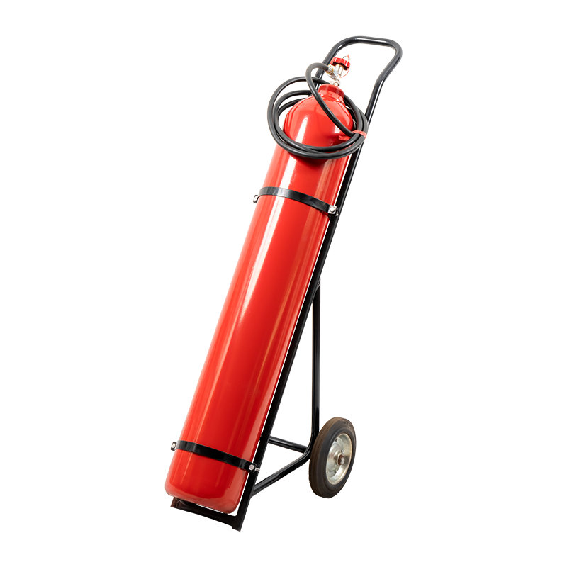 10 kg stålvogne CO2 brandslukker